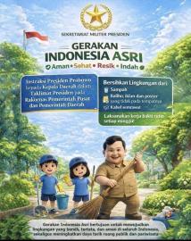 GERAKAN INDONESIA ASRI, AMAN-SEHAT-RESIK-INDAH